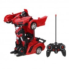 1/18 2 In 1 Remote Control Car Wireless Sports Transformation Robot Models Deformation Truck Fighting Toys