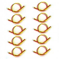 10 PCS 150mm/15cm JST-ZH 1.5mm 3P 3 Pin AV Cable For FPV Camera Transmitter RC Drone