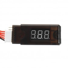 Battery Voltage Tester Checker 1-6S Lipo Battery Display