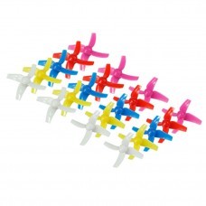 20PCS 48mm 4-Blade Propeller Sets For KINGKONG/LDARC TINY 8X RC Drone Drone