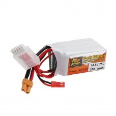 ZOP POWER 14.8V 750mAh 75C 4S Lipo Battery With JST Plug XT30 Plug For RC Racing Racer