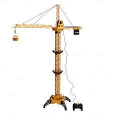 91113 128CM 4CH Electric Remote Control Rc Crane Toy High Rise Tower Construction Engineering Truck 