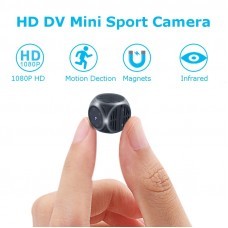 Mini 1920*1080P HD DV Recorder FPV Mini Camera FOV 140 Degree Built-in Battery Support 32G SD Card