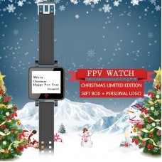 Topsky 2 Inch 5.8Ghz 48CH FPV Watch Monitor Built-in Battery Banggood Christmas Limited Edition