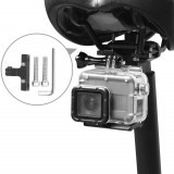 Bicycle Seat Cushion Clip For GoPro Hero 7/6/5/4 SJCAM XiaoYi 4K FPV Action Camera