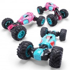1PC ZhengFei Toys 8850 2.4G 4WD 20km/h Double Sided Stunt Rc Car Deformation Climbing Off-road Truck