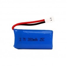 RC Drone Spare Parts 3.7V 380mah 1S 25C Lipo Battery with USB charging cable