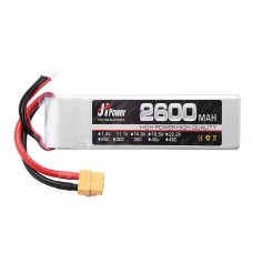 JH Lipo RC Car Battery 2600mah 3s 35c 11.1v T/TX60 Plug For 1/10 RC Model