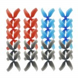 10 Pairs LDARC 1545-4 blade 40mm 1.0mm Hub 4 Paddle Propeller for  TINY 7X  TINY 7 TINY R7 InductrixFPV   InductrixFPV+  Beta75 Pro   Beta 75/75s Snapper7 Mobula7