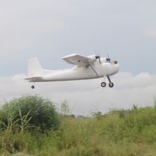 E-DO Model 1500mm Wingspan Cessna EPO Twin Motor FPV RC Airplane Glider PNP