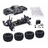 ZD Racing Camouflage Color MT8 Pirates3 1/8 4WD 90km/h Brushless Remote Control Car Kit without Electronic Parts