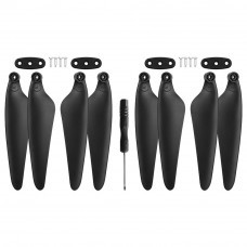 2Pair Quick Release Foldable Propeller Props Blade CW/CCW with Screwdriver for Hubsan ZINO H117S RC Drone Drone