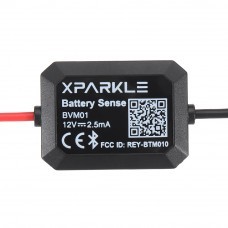 XPARKLE BVM01 Battery Sense Car Battery Health Monitor With Bluetooth Phone APP Display for Car Parts