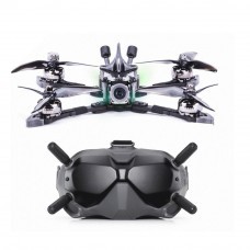 Flywoo Vampire2 HD 210mm F4 Bluetooth 4S FPV Racing Drone BNF w/ DJI Air Unit & Goggles 