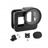 Aluminum Alloy Cage Three-way Mount Design Multi-angle Shooting Case Protective Frame Protective Case For GoPro Hero 8 Black Camera Accessories