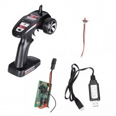 1PC RBRC 2.4G 4CH Transmitter Circuit Board USB Charging Cable Wire for SG 1203 RC Tank