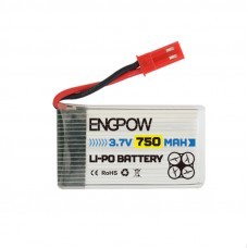 ENGPOW 3.7V 750mAh 25C Lipo Battery for MJX X400X500X800 HJ819 SY X25 RC Drone
