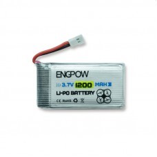 ENGPOW 3.7V 1200mAh Lipo Battery for Syma X5SW/X5SC M18 H5 H5P RC Drone