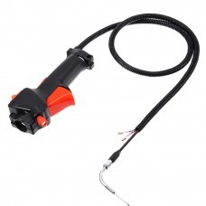Drillpro 26mm Lawn Mower Parts Switch Trimmer Brush Cutter Handle Switch Throttle Trigger Cable Brush Cutter Part