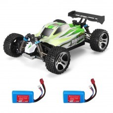 WLtoys A959-B 1/18 4WD Truck Off Road Remote Control Car 70km/h Two Battery