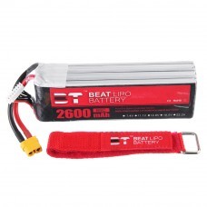 BT BEAT 11.1V 2200mAh 35C 3S Lipo Battery XT60 Plug With Battery Strap for RC Racing Drone