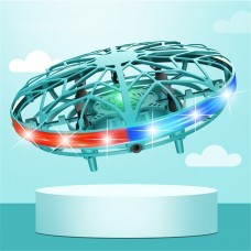 Upgraded 2.4G UFO Induction Drone With Colorful Light Dual Mode Switching Intelligent Flight RC Drone RTF