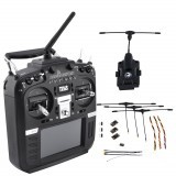 RadioMaster TX16S Hall Sensor Gimbals Multi-protocol RF System OpenTX Transmitter with TBS Crossfire Micro TX V2 Module and Receiver Combo Set