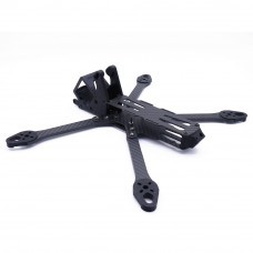 Frank 328mm 7 Inch / 368mm 8 Inch 5mm Arm Thickness Carbon Fiber Frame Kit w/ Sport Camera Mount for RC Drone FPV Racing
