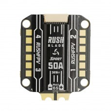 30.5*30.5mm RUSH BLADE SPORT Edition 50A F051 48MHz 48K PWM 3S~6S BLHeli_32 4 In 1 ESC for RC FPV Racing Drone