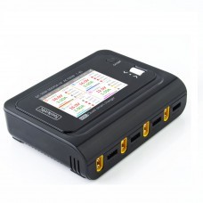 ToolkitRC M4Q 4x50W 5A AC 100W 4 Port DC Smart Charger XT60/XT30 Optional for 1-4S Lipo Battery