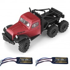 FMS Atlas 6X6 1/18 2.4G Crawler Remote Control Car Remote Control Vehicles Model RTR Full Proportional Control Two Battery