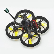 HOMFPV Cine Wingsuit S 100mm 2.5 Inch 4S HD Vista Version Whoop FPV Racing Drone BNF F405 Flight Controller 25A 4IN1 Blheli_S ESC w/ Caddx Nebula Pro Cam
