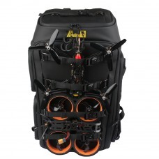 Auline Waterproof and Solid Type Outdoor FPV Backpack Bag for RC Drone FPV Racing