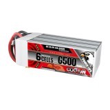 CODDAR 22.2V 6500mAh 60C 6S High Discharge Lipo Battery XT60 Plug for RC Helicopter