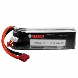 ALIEN Model 11.1V 2200mAh 50C 3S LiPo Battery T Deans Plug for RC Car