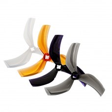 2Pairs Gemfan D90-3 (3.5'') 3-Blade Cinewhoop Props Compatible 5mm/2mm Mounting Hole for FPV Racing RC Drone
