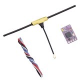 0.6g JHEMCU 900RX 868/915MHz ExpressLRS ELRS High Refresh Rate Low Latency Ultra-small Long-range RC Receiver for RC FPV Drone
