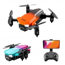 WLRC KK9 Mini WiFi FPV with 4K Dual HD Camera Optical Flow Positioning Obstacle Avoidance Altitude Hold Mode Foldable RC Drone Drone RTF