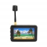DMKR 5.8GHz 40CH FPV Monitor Mini Handheld Display 3.0 Inch LCD Display 16:9 NTSC/PAL Auto Search Video Recording For FPV Drone