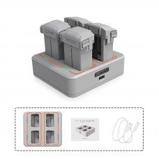 CYNOVA Four-Way Charging Hub Charger Butler Power Supply Station for DJI Mini 3 RC Drone Drone