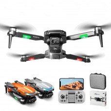 RG100 PRO WiFi FPV with 4K 720P ESC HD Dual Camera 3 Side Obstacle Avoidance Optical Flow Flowing Light Brushless Foldable RC Drone Drone RTF