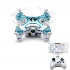 Eachine E10W Mini Wifi FPV 2.4G 4CH 6 Axis LED RC Drone With Camera RTF