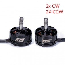 Two Pair DYS SE2205 2300KV 3-5S Brushless Motor CW CCW for Multicopters 2CW 2CCW