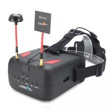 Eachine VR D2 5 Inches 800*480 40CH Raceband 5.8G Diversity FPV Goggles with DVR Lens Adjustable