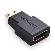 Mini HDMI Male C Type to HDMI Female A Type Adapter Support HD 1080P HDMI V1.4 For FPV Goggles