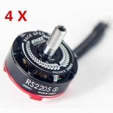 4x Emax RS2205S 2300KV Racing Edition Brushess Motor for FPV Racing