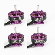 4X Racerstar Racing Edition 1103 BR1103 8000KV 1-2S Brushless Motor Purple For 50 80 100 Multirotor