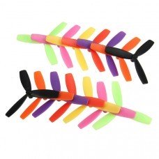 10 Pairs Racerstar 2030 R-BN55X3 55mm 3 Blade Propeller Bullnose 1.5mm Hole For 1103-1106 Motor