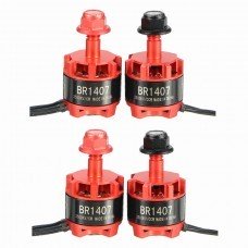 4 X Racerstar Racing Edition 1407 BR1407 3500KV 2-3S Brushless Motor for 150 180 200 RC Multirotor