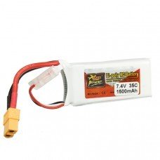 ZOP Power 7.4V 1500mAh 2S 35C LIpo Battery XT60 Plug